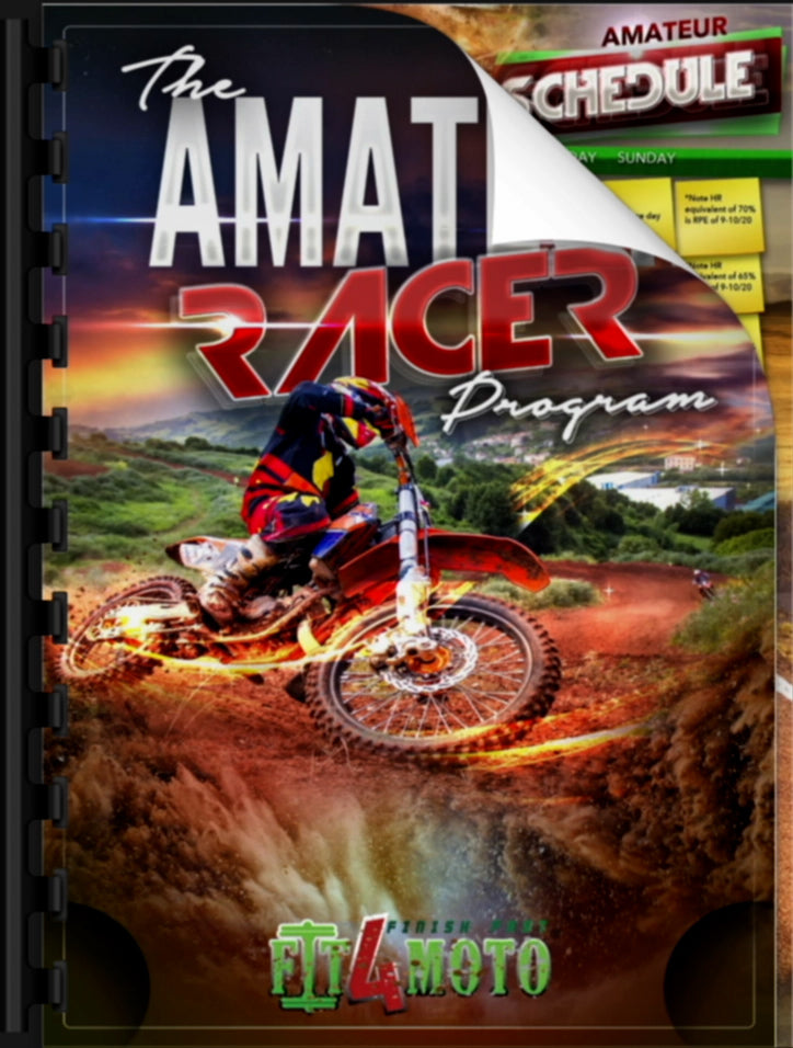 Fit4Moto Academy Free Workout Plan - Amateur Racer