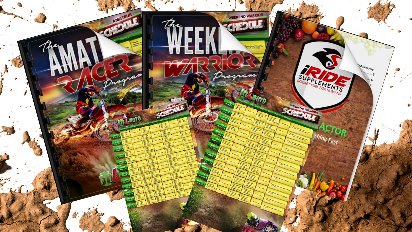 Fit4Moto Academy Free Workout Plan - Amateur Racer